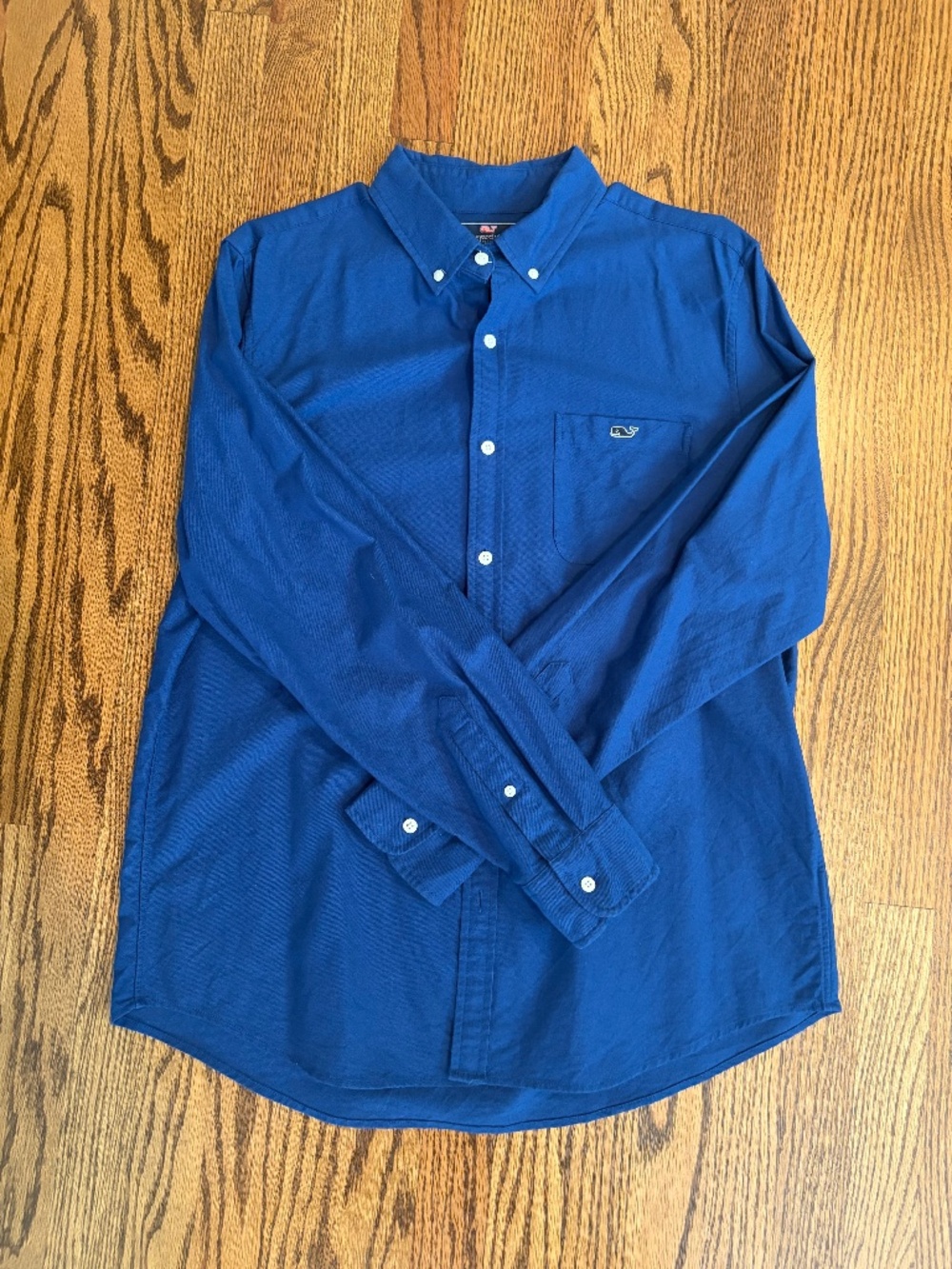 Blue Mens Large Vineyard Vines Slim Fit Tucker Shirt